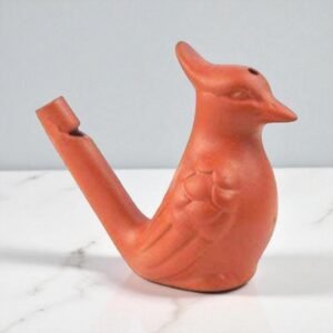 Aarambh Terracotta Clay Water Bird Whistle Toy