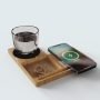Wangari Willow 3.0 15W Wireless Charger with Cup Warmer & Phone Stand
